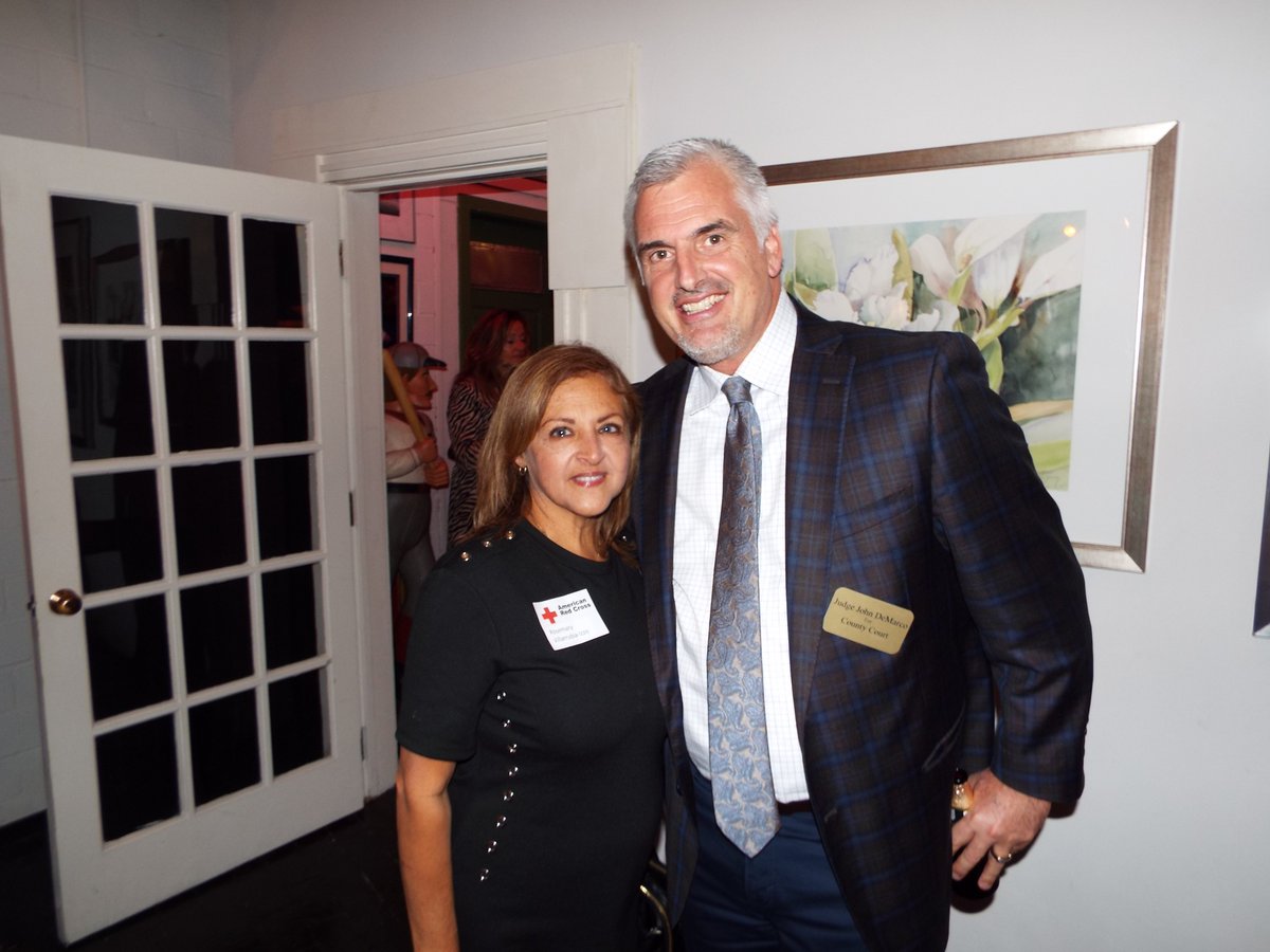 JohnLDeMarco's tweet photo. Who is always there when you need them – @RedCross. Tonight at @ArtisanWorks a simple Thank You event for those contributors and supports of the first American Red Cross chapter in the United States – here in #ROC. #GiveBlood #SupportRedCross #ThankYouRedCross https://t.co/F5l5sj7hH1