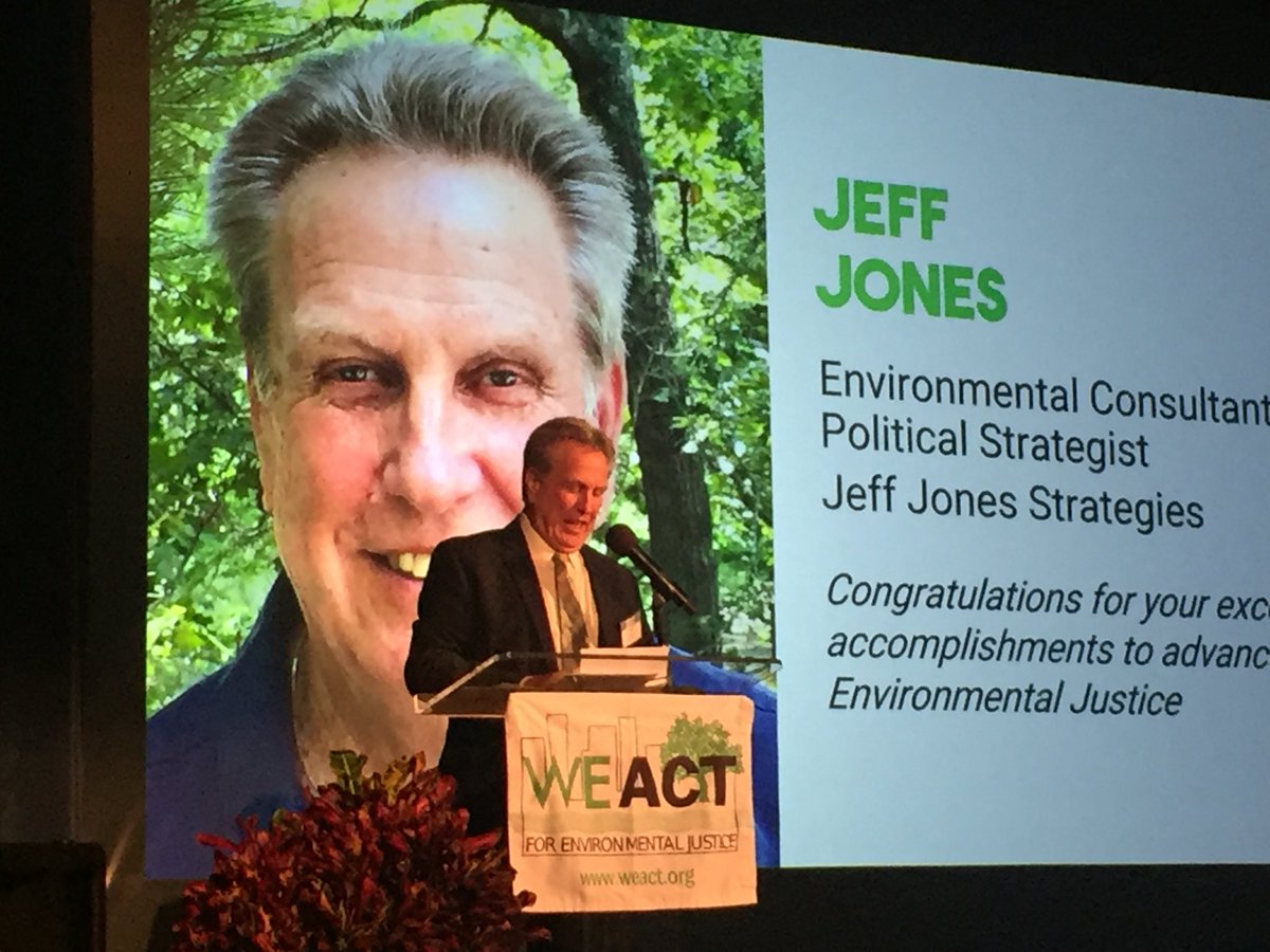 ACE_newyork's tweet photo. We r honoring Jeff Jones tonight at the #WeActgala in Harlem! Congratulations on your work for environmental justice and so much more! 🙏❤️🌎 https://t.co/w9vt4rjWlJ