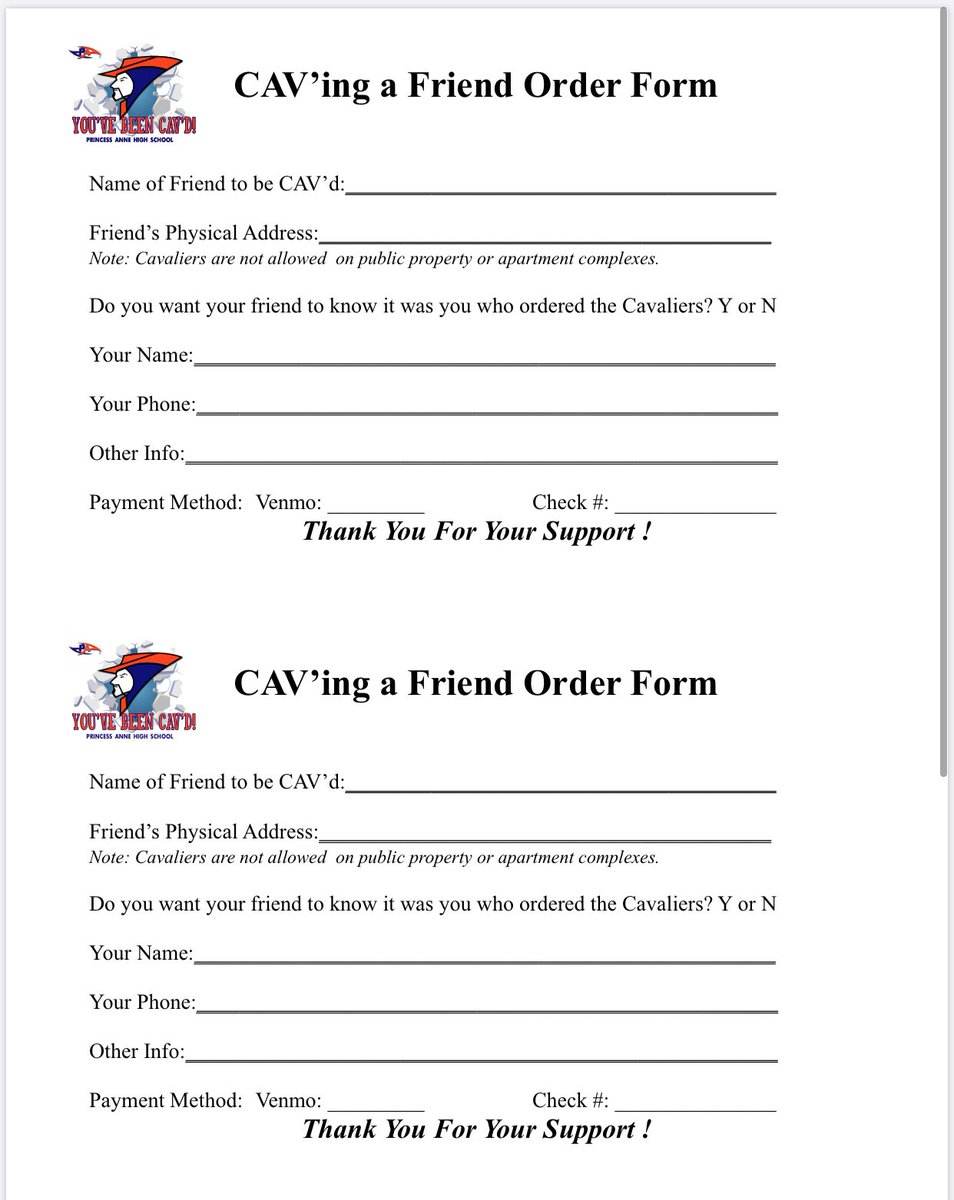 PAHS_ANGF's tweet photo. Hey @PAHSCAVS check out our new fundraiser! CAV your friend’s lawn today! https://t.co/LqSeraPROT