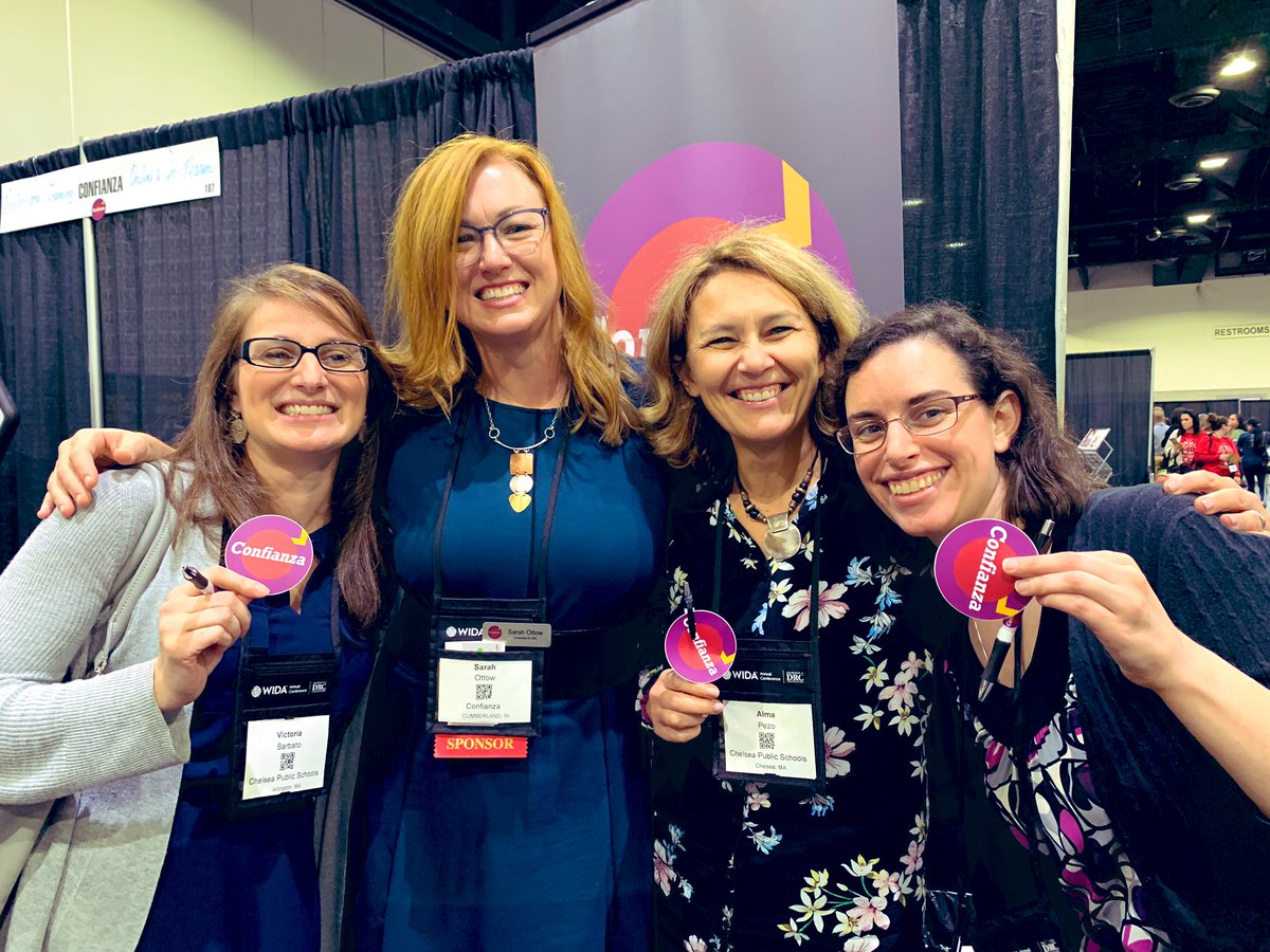 CPS_ELE's tweet photo. EL coaches and with our friend @SarahOttow #wida2019 https://t.co/uR29fBOv7G
