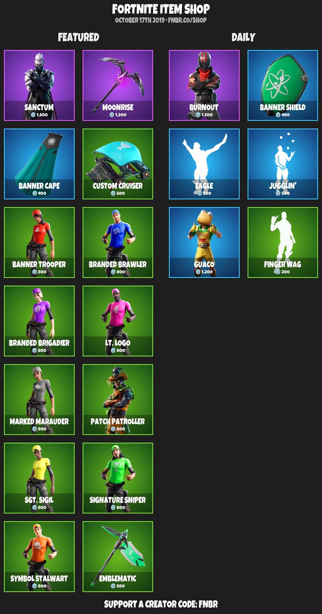 Fnbr Co Fortnite Cosmetics On Twitter Fortnite Item Shop For