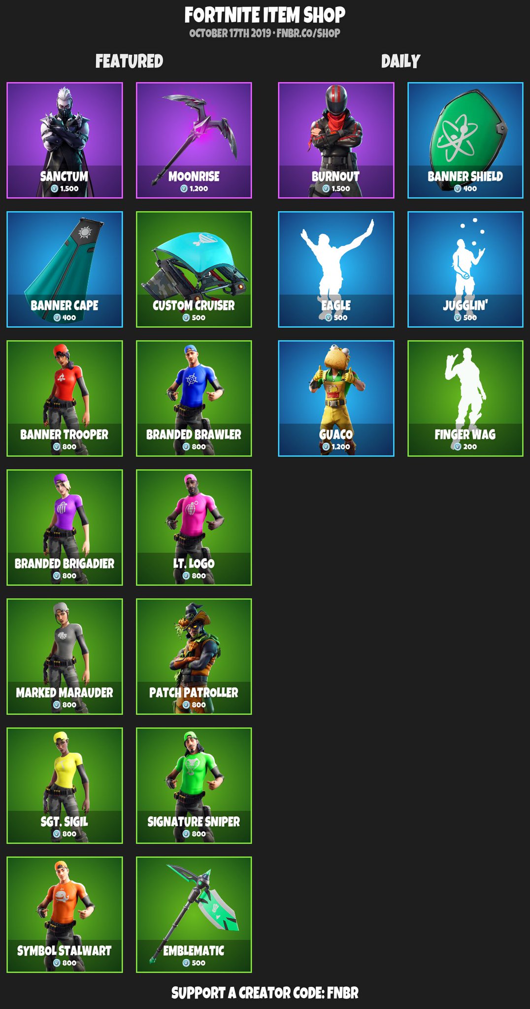 Fnbr Co Fortnite Cosmetics On Twitter Fortnite Item Shop For