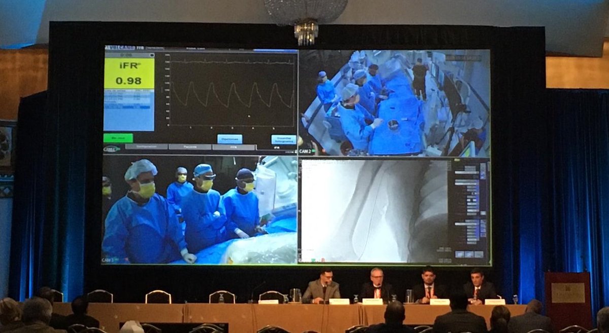 EduardoAArias1's tweet photo. Live case for @aimradial in Chicago from the National Institute of Cardiology in Mexico City. Thank you for the invitation! #rdTRA #ComplexPCI @INC_CathLab @socimeac @smexcardiologia https://t.co/4s4qL9f3Oz