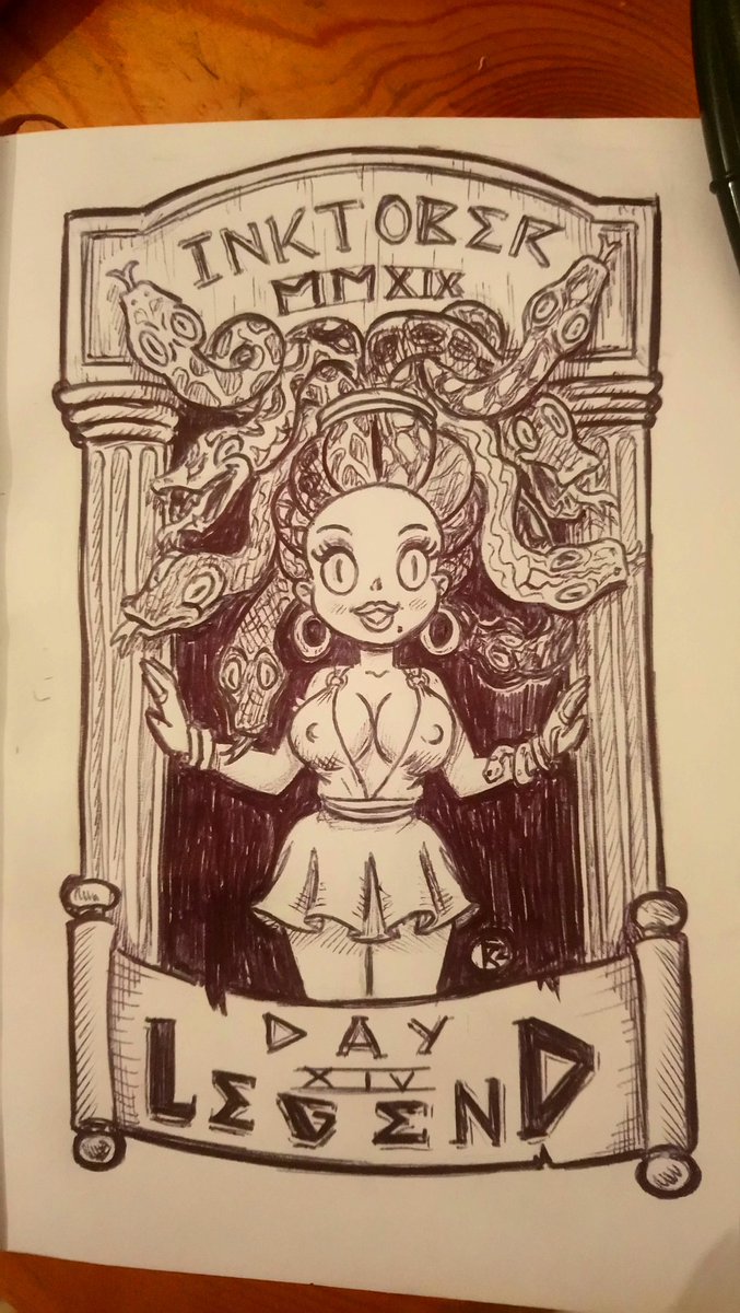 Inktober 2019 /day15 : "Legend" 🐍♀️
(sorry for the error it's Day XV)
#inktober2019 #inktober #day15 #legend #pinup #fleischer #fleischerstyle #medusa #gorgona #gorgone #meduse #snakes #babe #serpent #butt #femmefatale #tits #boobies #boobs #nichons #mythology #sexy #beauty