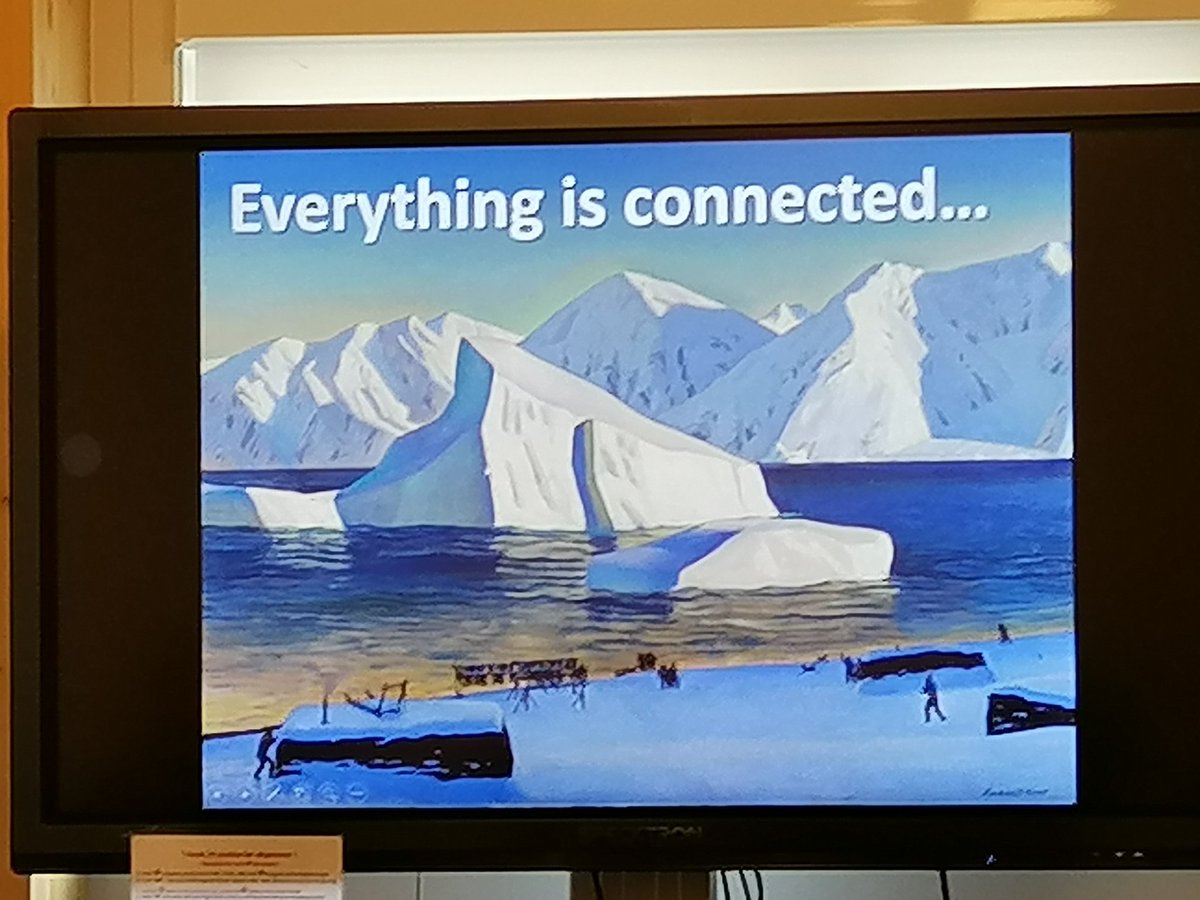 davidwyoken's tweet photo. 2day @TurkuAMK @Taideakatemia + @LapinAMK had a gr8 + informative presentation @ @GCRC_GINR given by Education Coordinator, @TJuulPedersen Thomas then so graciously gave a tour of the phenomenal facilities. Thank you, Thomas!!! #arcticgreenactions #ExcellenceInActions https://t.co/mauMtWuitV
