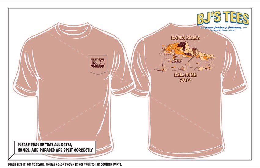 Shirts are still available in all sizes, just Venmo $20 to TXSTkappasigma with your size and come pick it up!