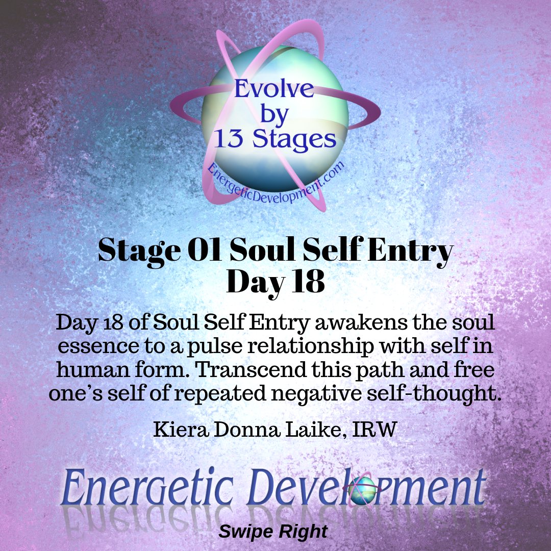 EvolveBy13Stgs's tweet photo. Start Stage 1 and experience the support of the Stages
#EvolveBy13Stages #EnergeticDevelopment #HumanDevelopment #Evolution #Comfort #Energy #Empowered #SoulGrowth #Incontrol #Thoughts #Emotions #Perceptions #TheGreatAwakening #Transcend #NegativeThoughts #SelfLove #JournalEntry https://t.co/OqJHTuLUDy