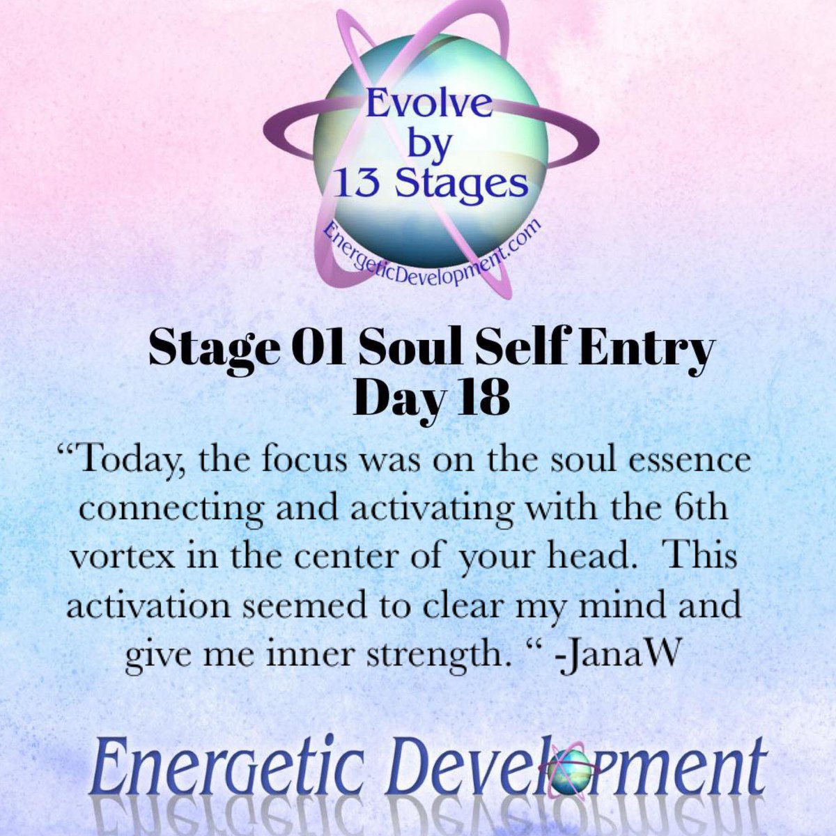 EvolveBy13Stgs's tweet photo. Start Stage 1 and experience the support of the Stages
#EvolveBy13Stages #EnergeticDevelopment #HumanDevelopment #Evolution #Comfort #Energy #Empowered #SoulGrowth #Incontrol #Thoughts #Emotions #Perceptions #TheGreatAwakening #Transcend #NegativeThoughts #SelfLove #JournalEntry https://t.co/OqJHTuLUDy
