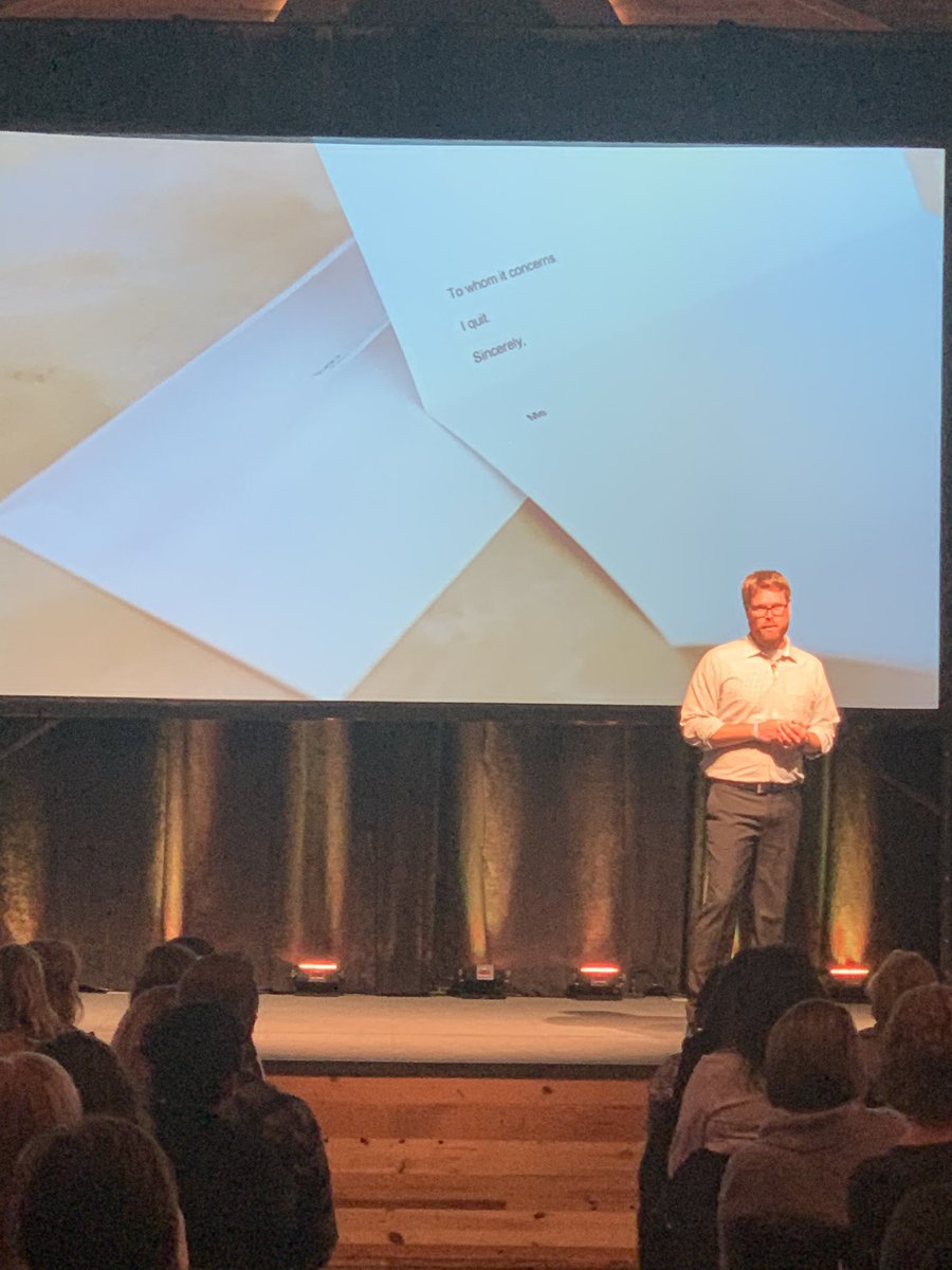 “Courage, Patience, Adaptability, Empathy, Creativity, and Time Management:  How Quitting My Job Made Me a Better Employee.”

-Ben Hanson #disrupthrfargo