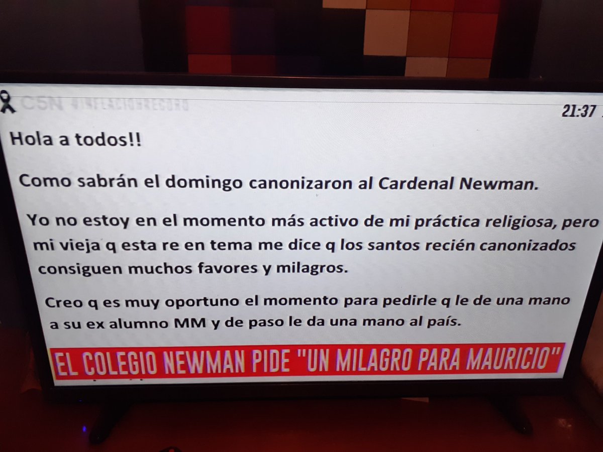 soyladeltango's tweet image. Le piden un milagro al cardenal Newman. Sí,  posta #InflacionRecord