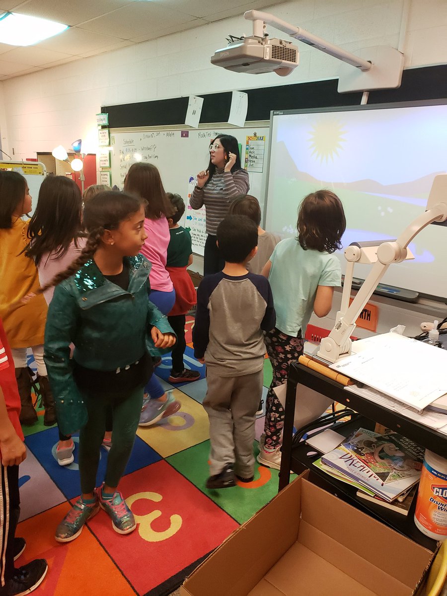 teaches2learn's tweet photo. My class got to learn the Water Cycle dance from the creator @MsMcNally_ @HamiltonHawks82 https://t.co/1juDAUCSDi