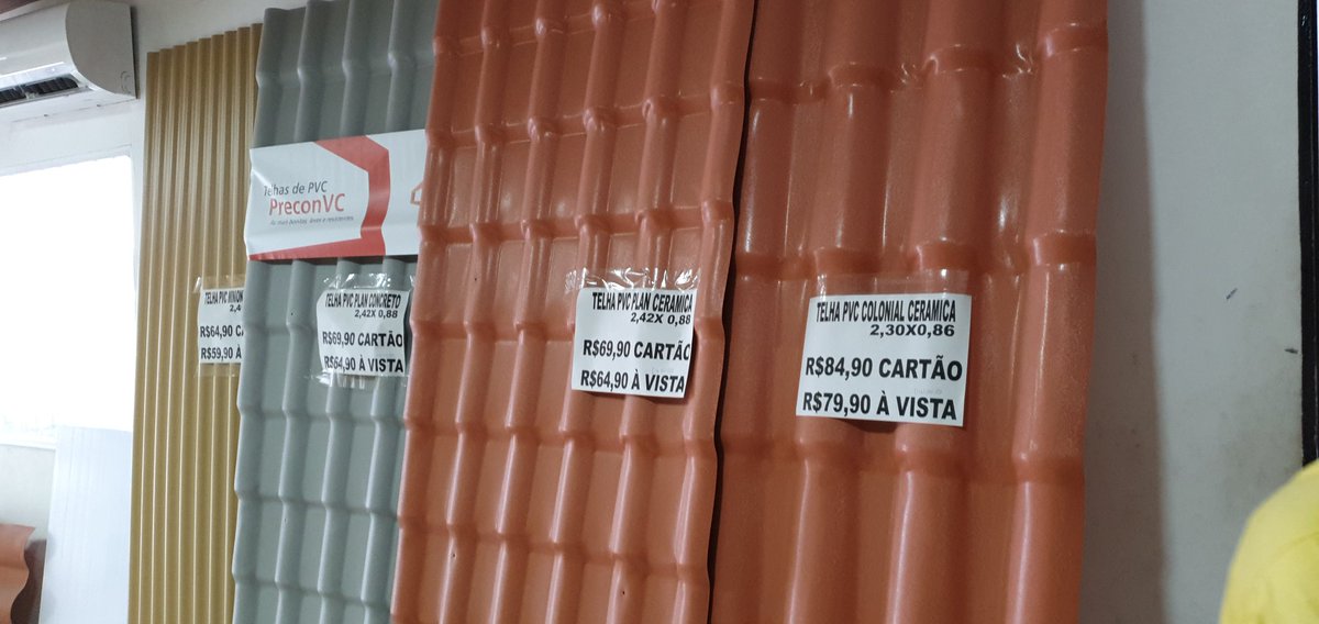 Multiforros's tweet image. Telhas de PVC é na @Multiforros