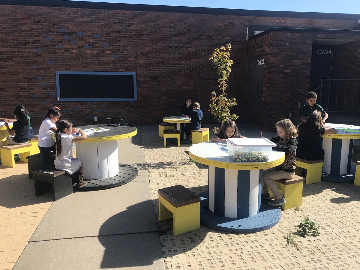 colvincougars's tweet photo. It was a beautiful day to learn outside!
Ms. Leatherman’s 2nd graders had fun in our new outdoor classroom. 😀
#ColvinPRIDE
#WPSproud https://t.co/keNh5Ppjtf