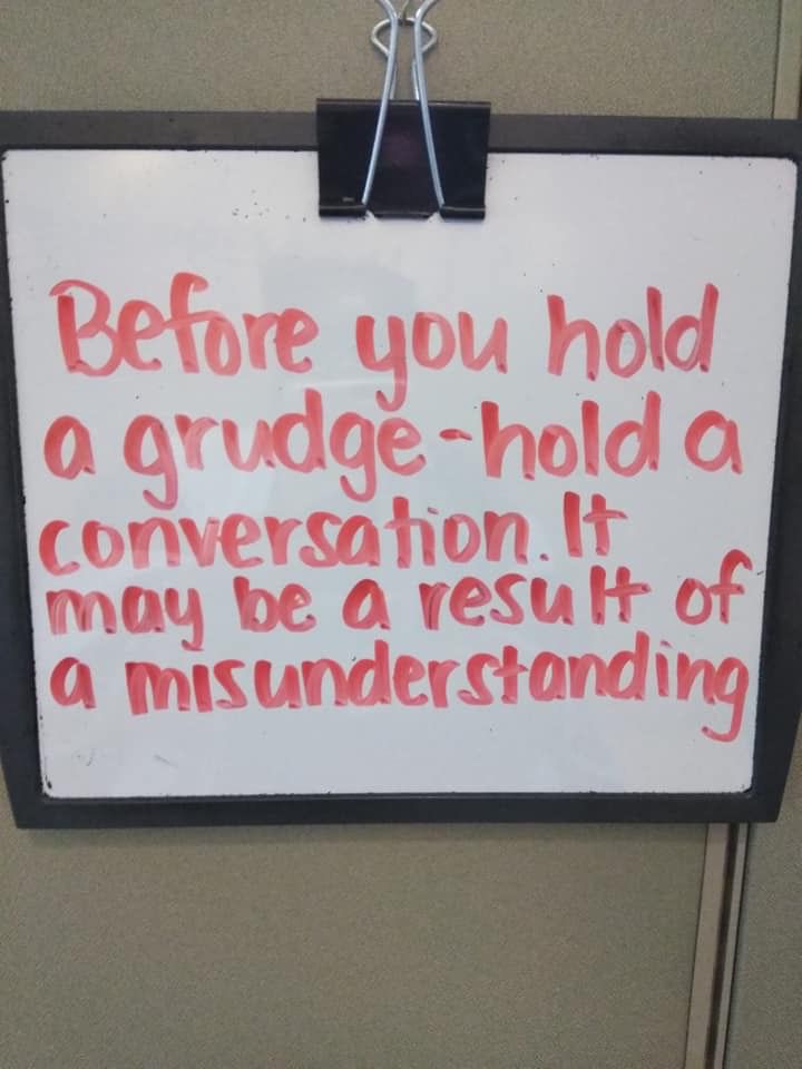 AdamCarriker94's tweet photo. Sometimes it’s easier to get mad than to be reasonable. https://t.co/H6wXXJHxyb