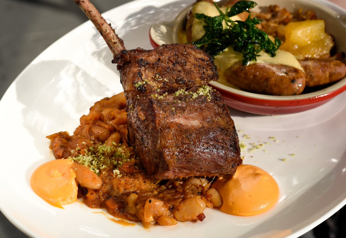 Order something new this evening. We recommend the Lamb Duo (and a nice glass of red wine).