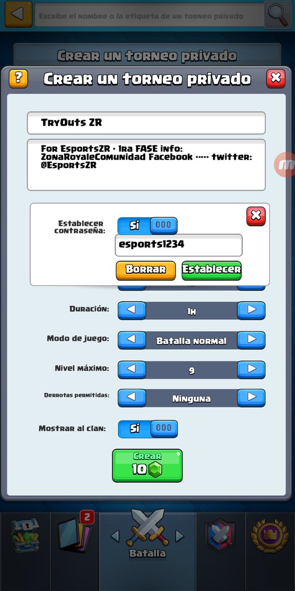 La Primera Etapa de los TryOuts estan listos😱😱😱 todos los interesados entrar al torneo ❗❗

Enviar captura si quedas en los primeros 8 

RT🔁 Y FAV se agradece !