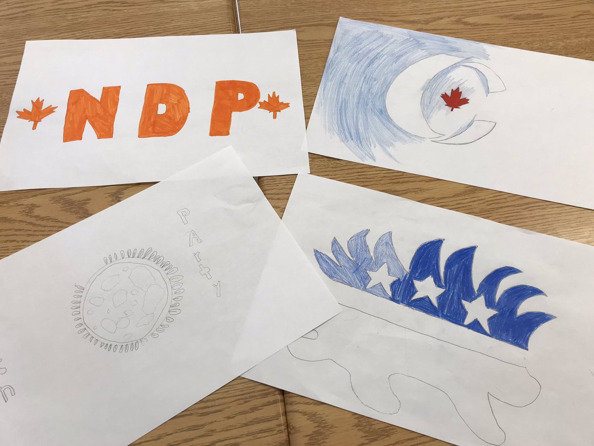 simteach4life's tweet image. Political headquarters are now in room 201 for all main parties. Imagine that! Can’t wait to see what these young minds will be focusing on when they address Canadians. (A.K.A other grade 5 students)😂🇨🇦 #CanadianElection #vote2019 #youngmind #studentvoice