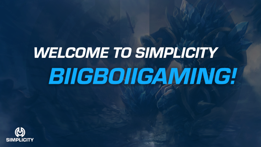 Excited about all the League announcements? Us too! 

Welcome our new League of Legends streamer <a href="/biigboiigaming/">BiigBoiiGaming</a>! Give him a follow as he takes to the Rift

twitch.tv/biigboiigaming

#KeepItSimple