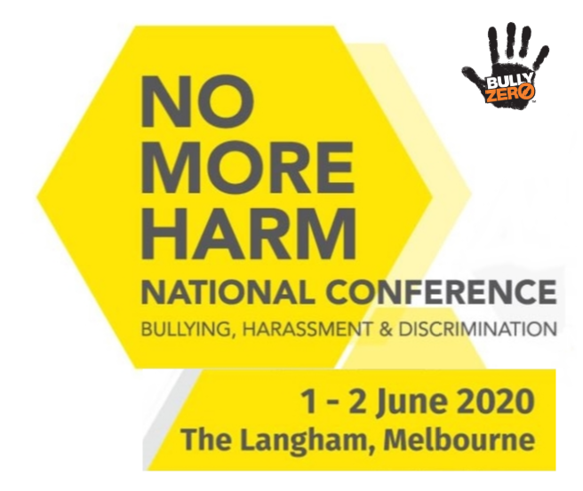 Bullying_Aust's tweet photo. @BullyZero  is proud to announce that it has acquired the ‘No More Harm Conference’ following an agreement with the Australian &amp; New Zealand Mental Health Association (ANZMH Association). Read our full statement https://t.co/Unnnm911yL https://t.co/ZKOs9tte4y