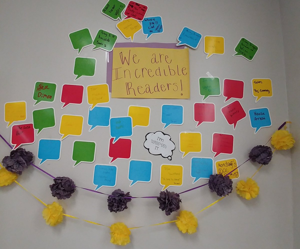mrsabeltms's tweet photo. My amazing Trojans read 38 books 1st quarter! Pretty good for a group of mostly (self-proclaimed) non readers. We are transforming into book lovers one book at a time 😍 #tmstribe https://t.co/nwBLknSL7T