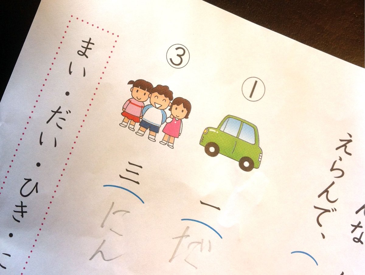 効率化のヨス フェミニスト ブロガー 日本の小学校の国語の宿題にあったイラスト 男の子は常に中心に描かれ 水色の服 元気でわんぱくそうな表情とポーズ 女の子は男の子の補助的な位置に描かれ おとなしそうなポーズで 表情も控えめ お約束