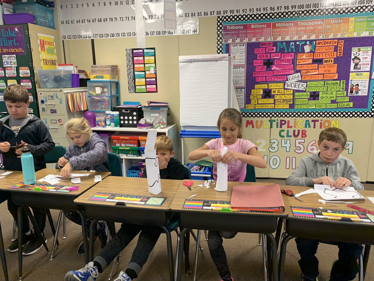 tara_pruitt's tweet photo. Paper Towers. Whose will be the tallest? #engineeringintheclassroom #4thgrade #stem #engineering @BES273 https://t.co/2WSvSwGdEj