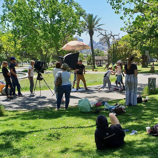 JoshThirion's tweet photo. Had a nice break yesterday at my little brother's shoot. Chillin on the grass😀 #shoot #filmset #rollerblades #park #grass #relaxing #beautifulday #outdoors #nature #breaktime #funinthesun #iamateenager https://t.co/dCjB3wLWgQ https://t.co/rMmvAhB5Eh