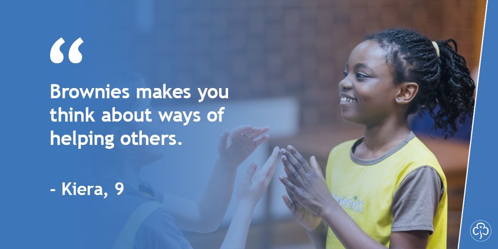 We 💙 giving girls opportunities to develop values! Read about what girls can do to put their values into action and make a positive difference through Girlguiding on #WorldValuesDay. girlguiding.org.uk/girls-making-c…