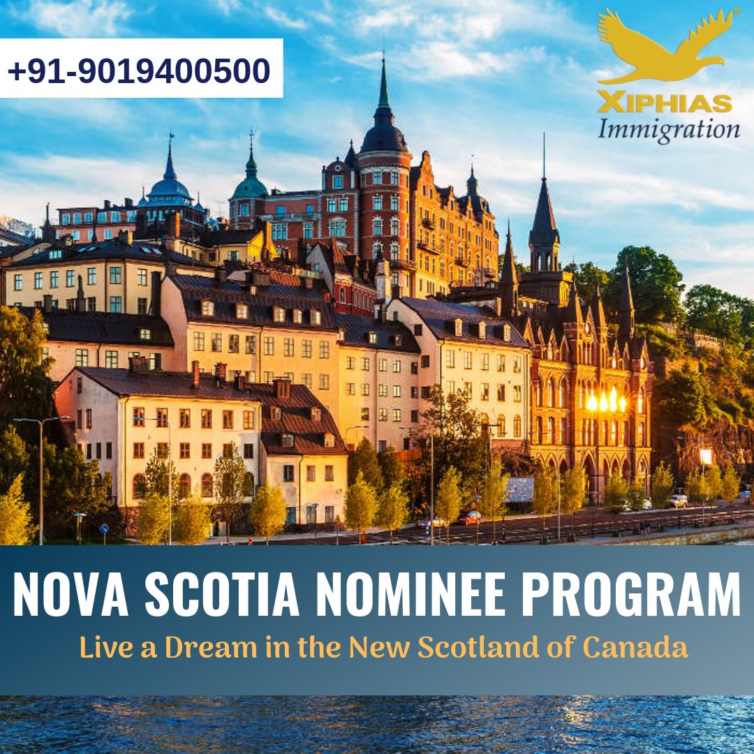 Once you are ready to migrate to #Nova_Scotia, first apply to a Nova Scotia Nominee Program.  Contact #XIPHIAS_Immigration if you are planning to apply for Nova Scotia for a 100% success rate.
Call on +91-9019 400 500 

Visit: bit.ly/2A9dUJs

#NovaScotia #novascotiapnp
