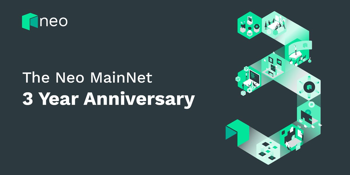 To celebrate 3-years since our MainNet launch, we're giving back to our biggest supporters-- you! Retweet for a chance to win a one-of-a-kind anniversary gift bag and celebrate with us! #3yrswithNeo