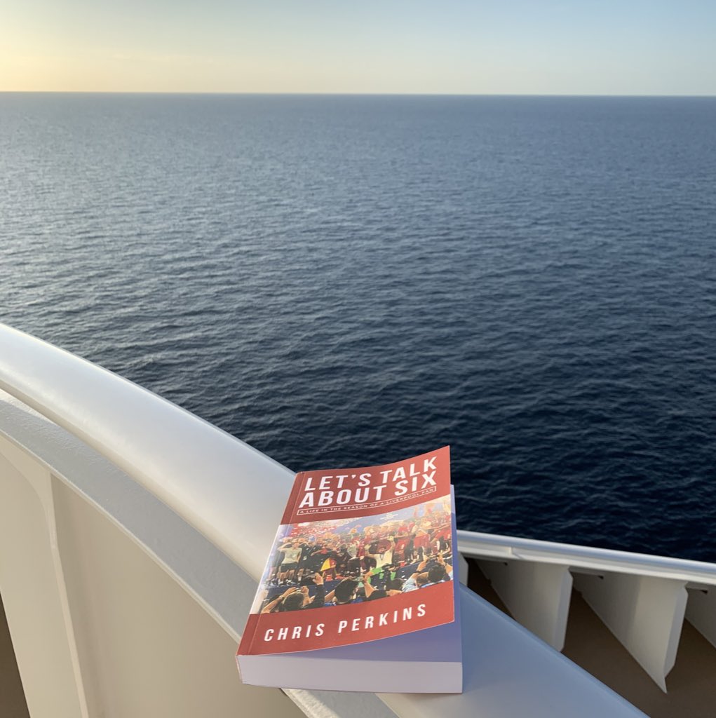 stuarta76's tweet photo. Travelled 14k KMs to collect my copy of @letstalkabout_6 book  and now get to enjoy the first chapter whilst sailing on the newest ship in the world #SkyPrincess https://t.co/W7PvvMT7Wz