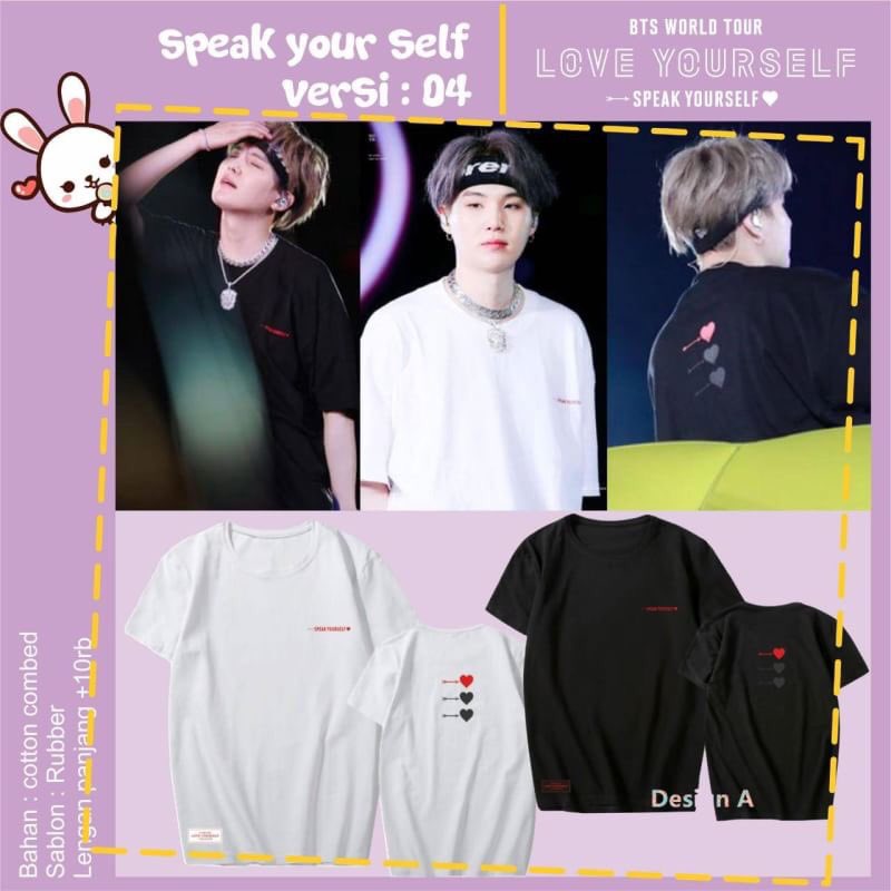 CrownKoreastuff's tweet photo. [READY STOCK]
✨Kaos BTS✨
Rp 90.000 (tangan pendek)
Rp 100.000 (tangan panjang)

Bahan combed
Sablon rubber

Detail ukuran :
M 43 x 63
L 50 x 70
XL 53 x 73

Untuk pemesanan atau pertanyaan, bisa hubungi salah satu kontak berikut:
Line: @jvi1893r
WA: 087887713794

#bts https://t.co/CI4gntSHTD