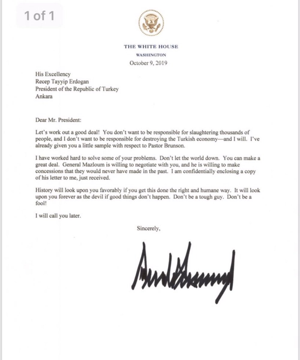 Bu mektupta bir çok şey var

John Wayne mizacı, saklı bir samimiyetsizlik, 80’ler ABD’sine özgü kültürel hegemonyadan izler, kalemi bıraktıktan sonra ellerini ovuşturan bir emlak simsarı, konuşurken kola girerek kişiyi duvar dibine çekmesi ile ünlü ısrarcı sınıf arkadaşı