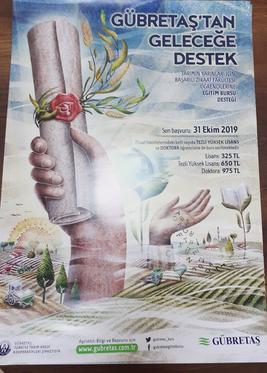 GÜBRETAŞ'TAN ZİRAAT FAKÜLTESİ ÖĞRENCİLERİNE BURS