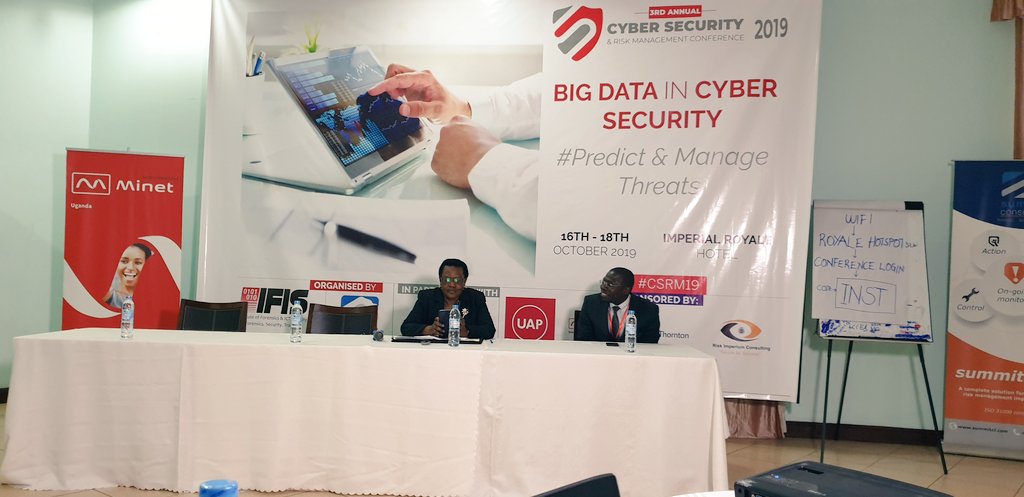 NITAUganda1's tweet photo. We are happy to be partners at #CSRM19. This morning the conference kicks off with a presentation from the @IGGUganda Justice Irene Mulyagonja, using technology to promote  the rule of law,accountability and good governance. #DigitizeUg https://t.co/68RbJfxH83