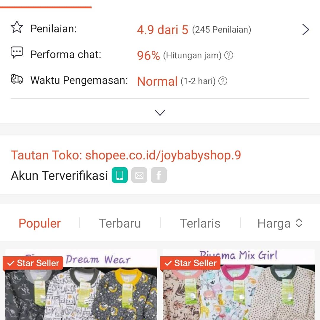 shopee.co.id/joybabyshop.9
Wa.081388580726
IG.arlendt1