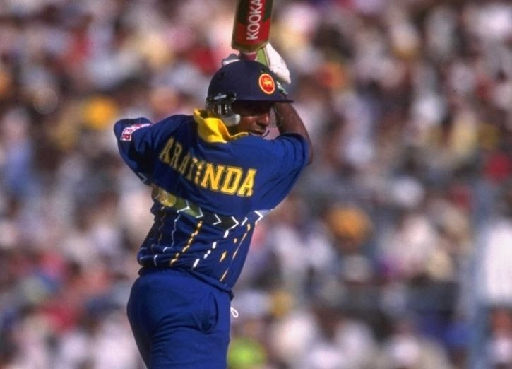 Enters the 1996 WCAravinda and SL Cricket just rose to another level, conquering World Cricket by surprise, with their brand of attacking cricket being played.He scored truckload of runs, playing in an aggressive, yet a very orthodox brand of cricket.Time for Aravinda 2.0