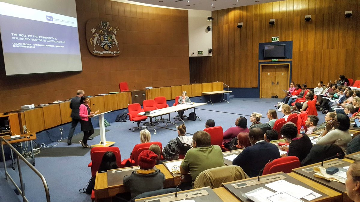 valewisham's tweet photo. A year ago Lillian from @valewisham presented on 
The Role of the Voluntary Sector in Safeguarding. 

join us today (Thu) at St Laurence centre @stlaurencese6 for updates on #Safeguarding in #Lewisham #SE6 

#HateCrimeAwarenessWeek #safeguardingasone https://t.co/FMwhuoyRVF