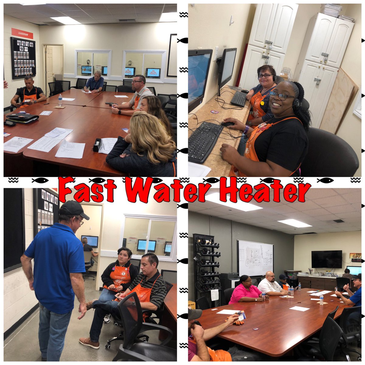 HD_Claudia_T's tweet photo. Thank you @CHRISHy76286623 for sharing your knowledge on FAST Water Heaters here @lakewood6614. 43 Associates trained today 👏🏽and we are HUNGY for the WIN! #TeamLakewood #PCServicesWE @OrmondLsormond @PaulKellyTHD @SHIRLEYBARAONA https://t.co/wNFe4Wma3E