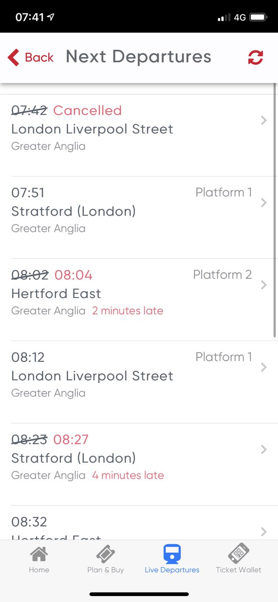 ozztas's tweet photo. @greateranglia another @greateranglia morning when is the service going to improve. Worse service ever. https://t.co/oyROg1HTFI