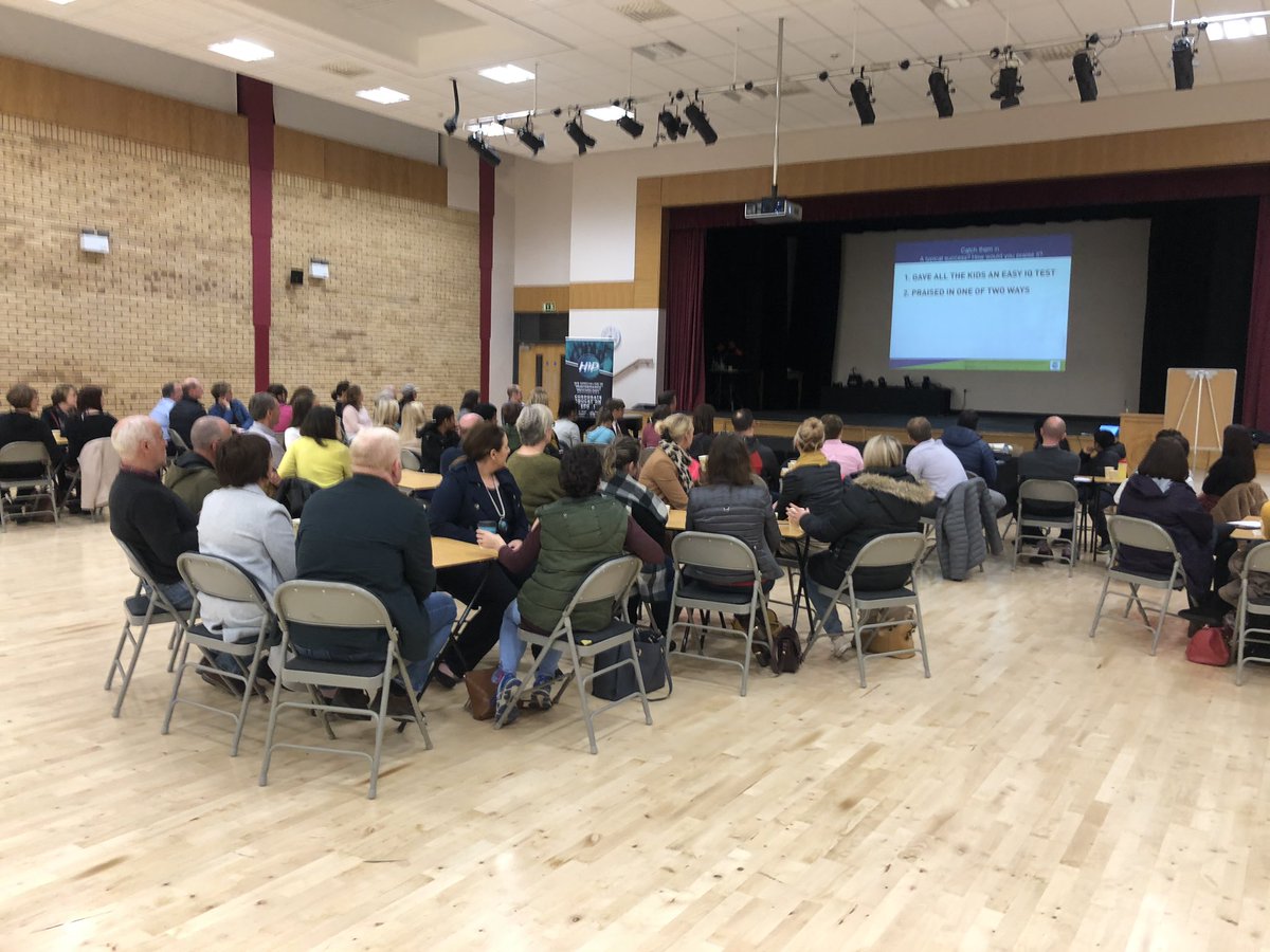 HIPpsychology's tweet photo. We held a successful parental evening @Redhigh1934 last night with 65 highly engaged parents in attendance. #HIPpostprimary #Studyskills https://t.co/xw50gyJXr8