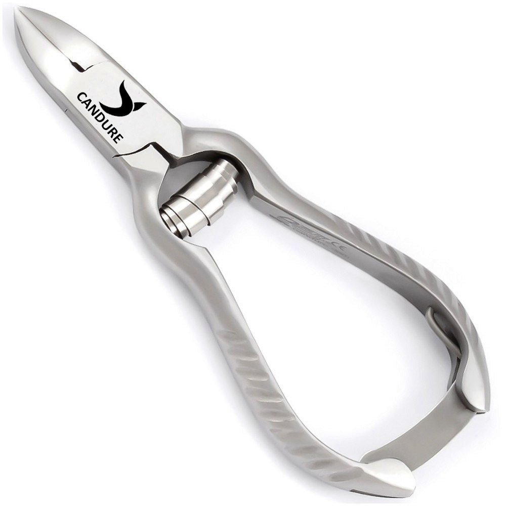 CANDURE - Curved Jaw Barrel Spring Nail Nipper, Nail Clippers.

Designed to tackle harder, thicker nails, these nail nippers give you a clean, precise edge on the nail with their thick, sharp blades.

For details Please Visit candure.com
#clipper #Nipper #Candure
