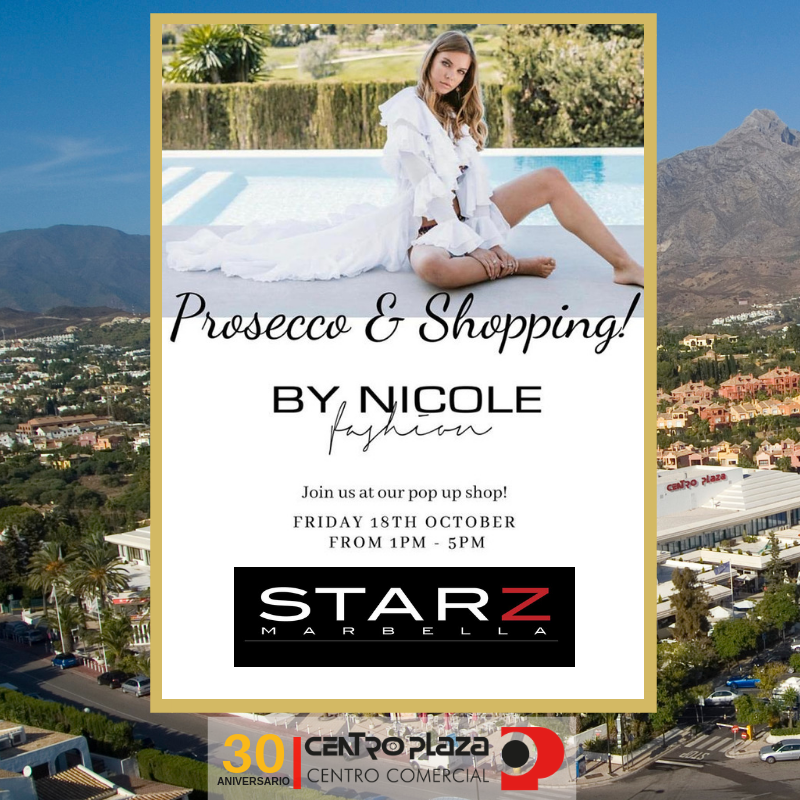 🎶¡Atención! 🎶 Mañana en #StarzMarbellaRestaurant, además de disfrutar de un fantástico 'lunch', podrás disfrutar de una pop up shop de #NicoleFashion 😍 Sin duda, ¡Toda una experiencia! 👏 👉centroplaza.es/portfolio/star…