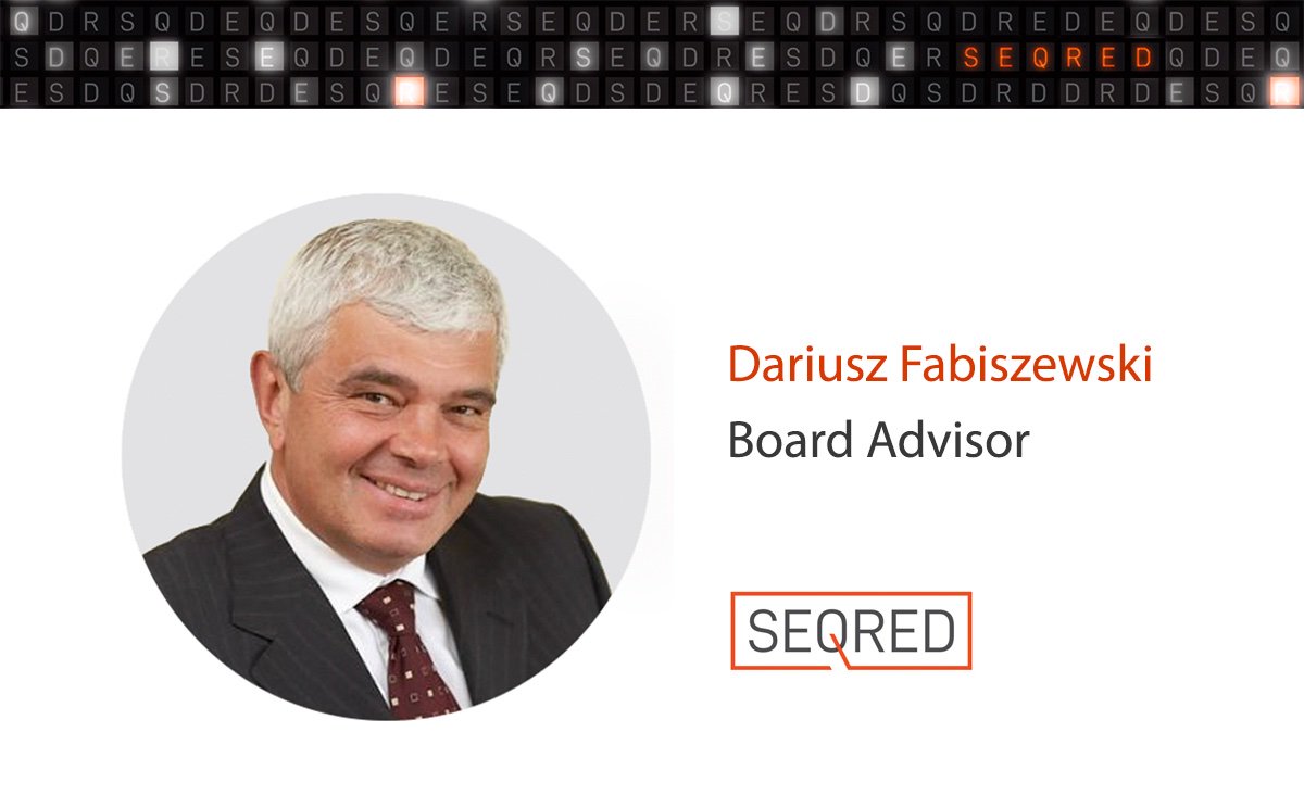 We are pleased to welcome Dariusz Fabiszewski on board. Dariusz, as Board Advisor, will be responsible for strategic support of business development and expansion to the new markets. We welcome his strategic input and combination of leadership, experience and industry knowledge.
