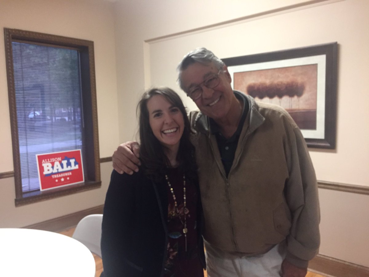AllisonJoyBall's tweet photo. Great to be with so many friends in Pike County this evening! It’s always fun see @WillTScottKY and @CommissionerKY! https://t.co/y5AZ5Li6dV