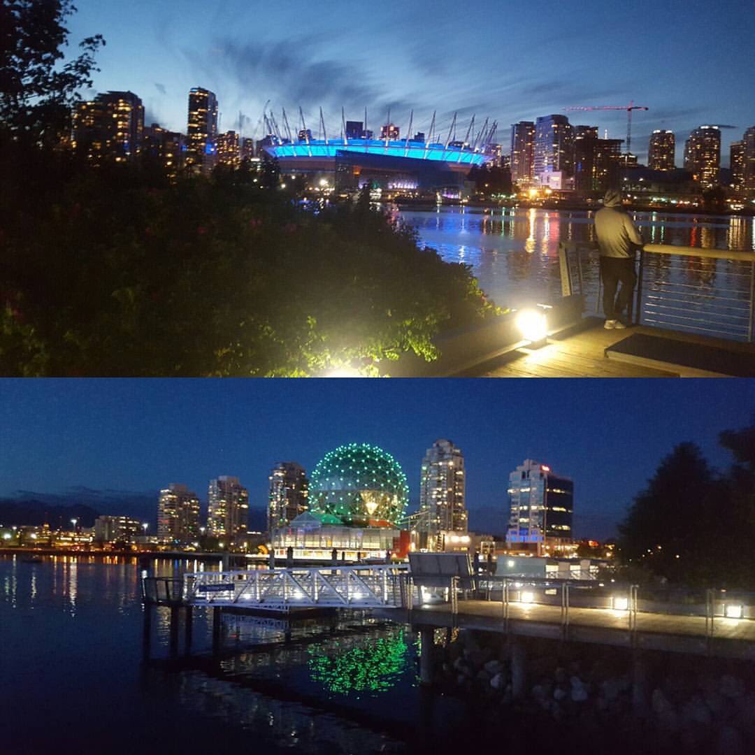 dreamingBC's tweet photo. @ac_Valu @DinhaViajera @Blossombei @chechumontano @RomiDuro @kvivi24 @asistentviajero @silvinafricky @ceconz @ChefPacoAlmeida @CazadorFG @vanexel1970 @darkvi9 @MmePatyTricia @nonsugaradded @ElGuruMartinez @pm_argentina @MackyBianchi @floreviajera @a_pado Buenas noches a todos! Que lindo día para los que amamos 🇨🇦. Me despido con mi lugar en el mundo de noche #vancouver #TeamCanada #secretariaadjunta #TodosACanada ❤️🇨🇦 https://t.co/tqaGj8qDVd