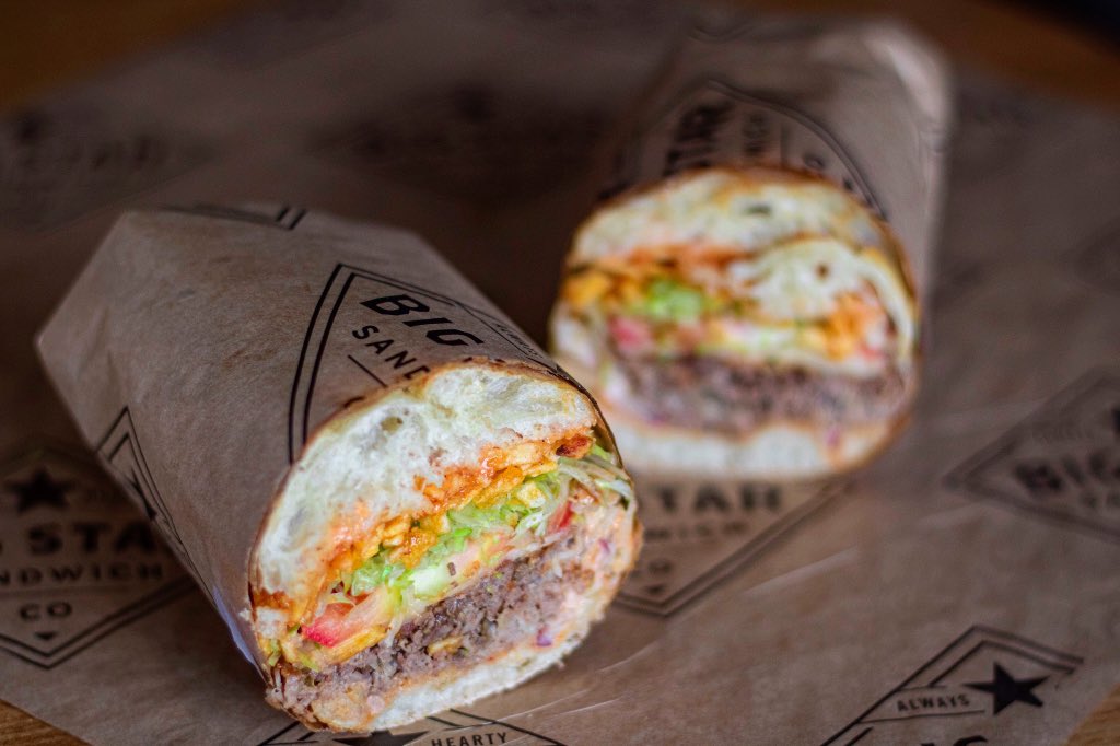 bigstarsandwich's tweet photo. All wrapped up and ready to go #AlwaysHearty https://t.co/TRJP1wbKVD