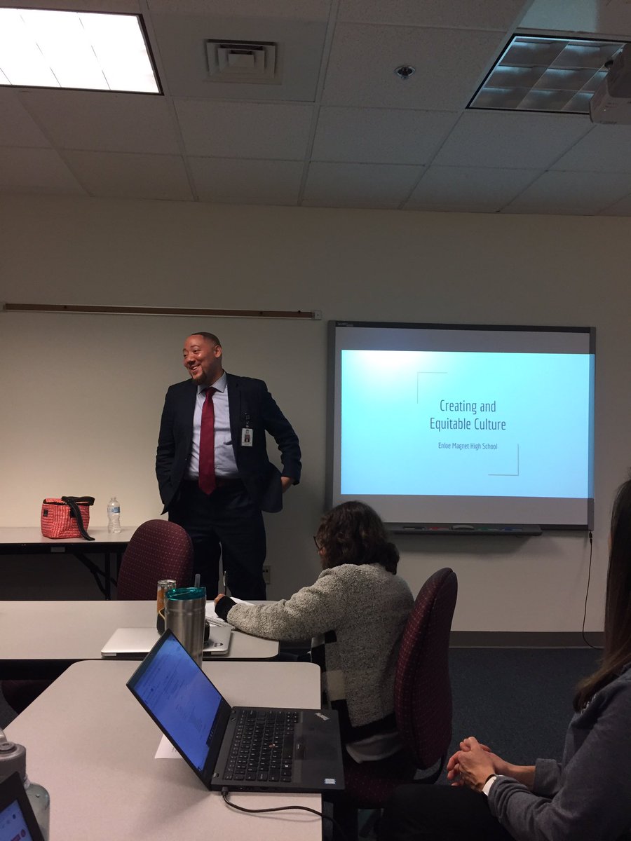 How did you spend your Tuesday morning? Mine was spent with <a href="/muriel_summers/">muriel summers</a> and <a href="/wchavis/">Will Chavis</a> listening to them speak about school culture. I really appreciate their wise words and insight.