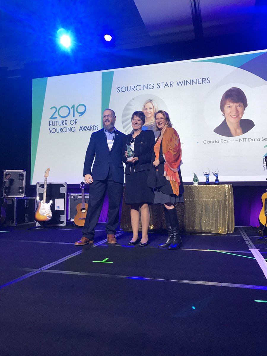 SIGinsights's tweet photo. Congrats to Sourcing Star winners Canda S. Rozier @nttsecurity and Sanja Cancar-Todorovic @manulife #sigfall19 #futureofsourcingawards🏆 https://t.co/jbXf2CUkPR