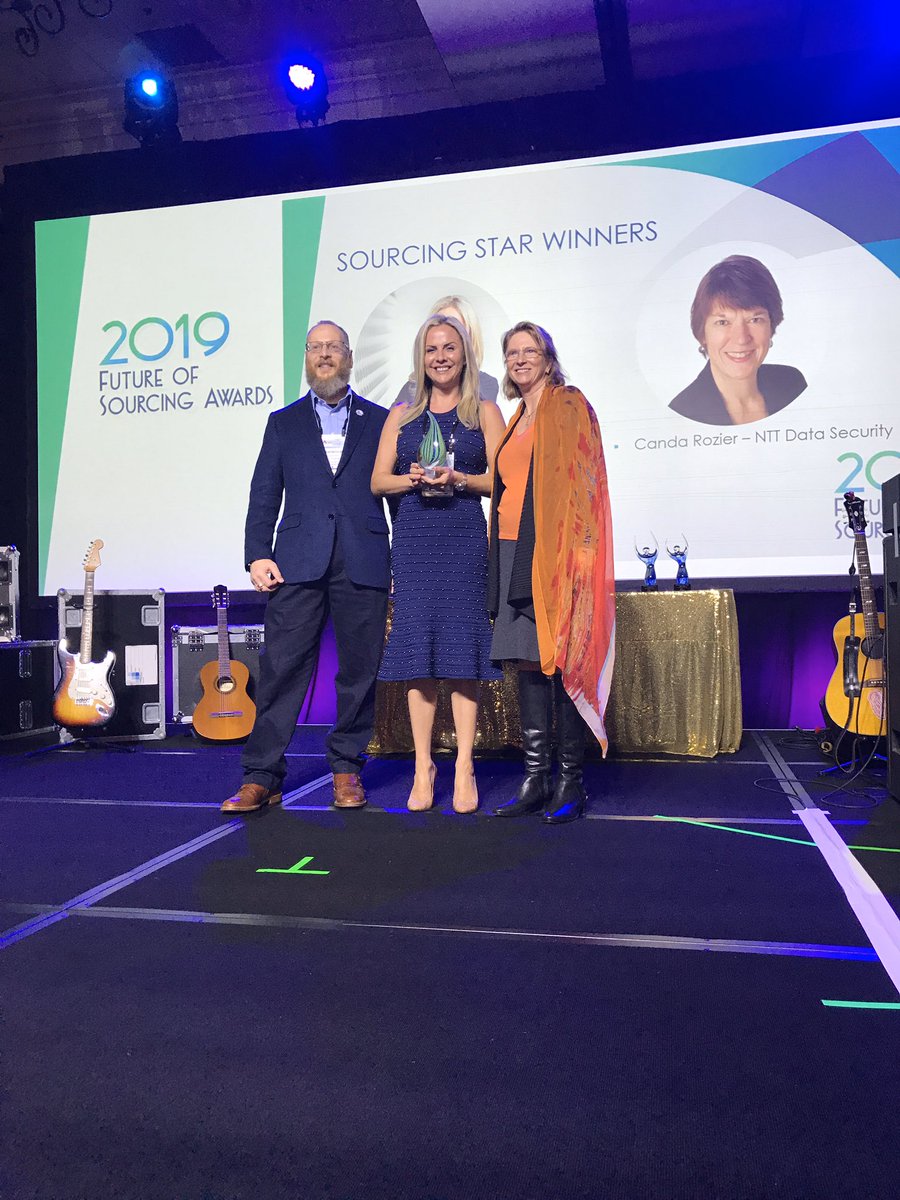 SIGinsights's tweet photo. Congrats to Sourcing Star winners Canda S. Rozier @nttsecurity and Sanja Cancar-Todorovic @manulife #sigfall19 #futureofsourcingawards🏆 https://t.co/jbXf2CUkPR